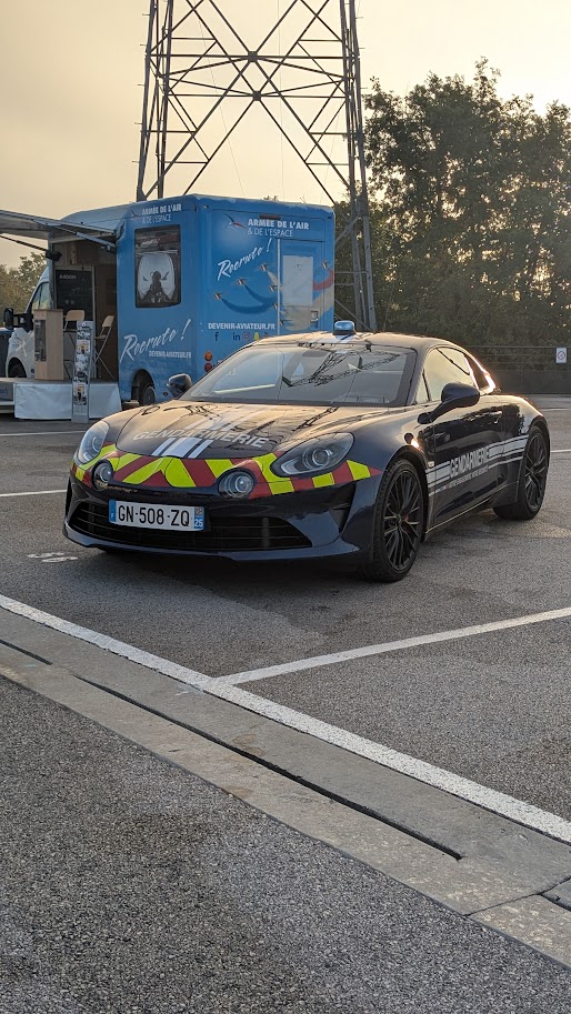 Alpine A110 des gendarmes